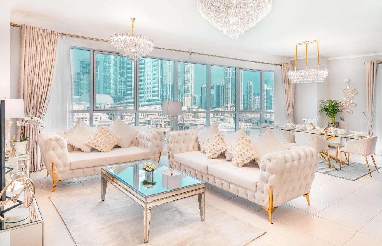 Elite Royal Apartment - Full Burj Khalifa & Fountain View - Emperor Dubai Buitenkant foto